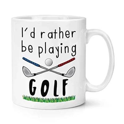 Image of I&#039;d Rather Be Playing Golf 10oz Mug Cup