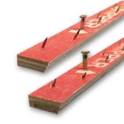 Image of KK Premium Carpet Gripper Rods (40ft / 12metres) for Concrete or Wood Floors Stairs Dual Purpose Strips Underlay/Flooring Easy DIY Packs