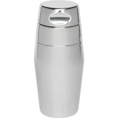 Image of Alessi Cocktail Shaker in 18/10 Stainless Steel Mat, Satin Silver, 25 cl