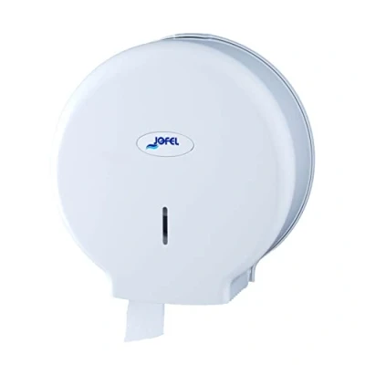 Image of Jofel Smart Medium Toilet Roll Holder, White, 300 m