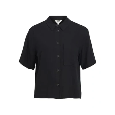 Image of Object Women&#039;s Objsanne 2/4 Shirt Noos Blouse, Black, 12