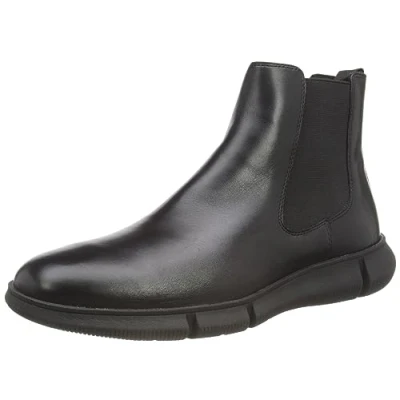 Image of Geox Men&#039;s U Adacter F Ankle Boot, Black, 6 UK