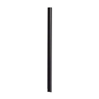 Image of Durable Spine Bar A4 3 mm Black Pack of 50 Pieces Ideal for Binding UnPunched Documents In Seconds Holds Up To 30 Sheets