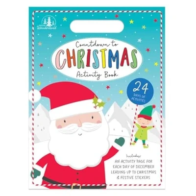 Image of Tallon XK0066 Countdown to Christmas Activity &amp; Sticker Book