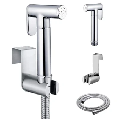 Image of Hand Held Bidet Toilet Sprayer,Bidet Sprayer for Personal Hygiene and Bedpan WC Spray 3 Piece Set(Note: linker not Included)