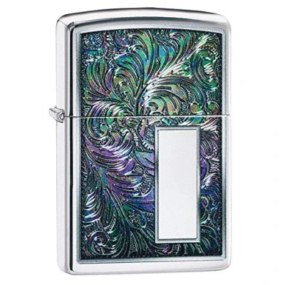 Image of Zippo Unisex&#039;s Design Pocket Lighter, Multi Color Venetian, One size