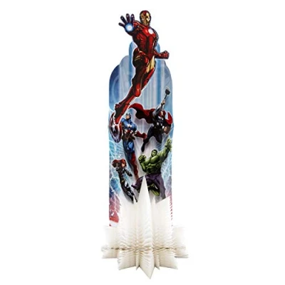 Image of 3D Sculpture Birthday Card for Son from Hallmark Marvel Avengers Paper Wow Design