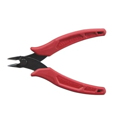 Image of Flush Cutter, Lightweight, 5 Inch Klein Tools D275 5, Red