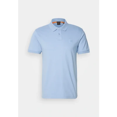 Image of BOSS Passenger Polo shirt, Men&#039;s, Size: Medium, Open blue