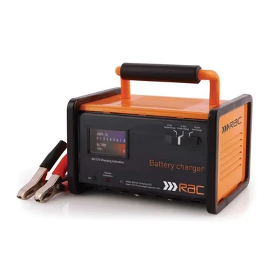 Image of Hilka RAC HP026 12A Battery Charger, Black Orange
