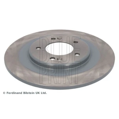 Image of 584113Z700 Brake disc BLUE PRINT ADG043181 Rear Axle 300mm 10mm 5 Hole 114mm solid Coated HYUNDAI: i40 Saloon, Estate