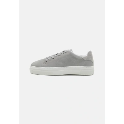 Image of Selected Homme Slhdavid Chunky Trainers, Men&#039;s, Size: 6, Grey Suede