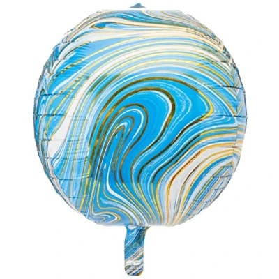 Image of Amscan 4139401 Orbz Marblez: Blue