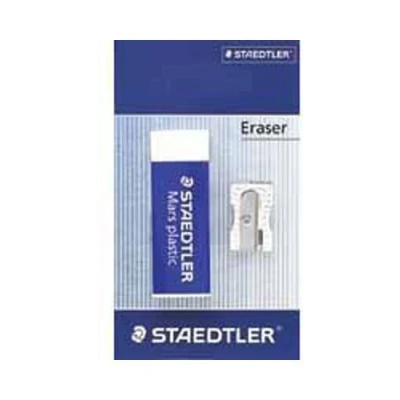 Image of Staedtler Mars Eraser/Sharpener Blister
