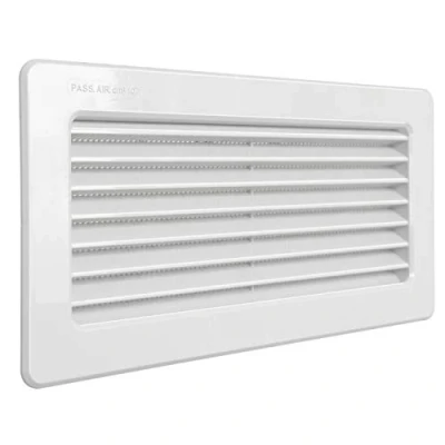 Image of La Ventilazione C229RB Grille with insect net 256x126 mm ABS recessed white