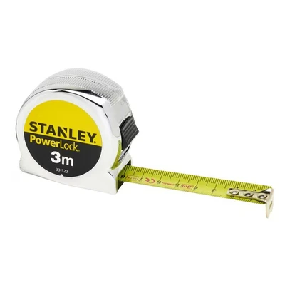 Image of STANLEY 0 33 522 Powerlock Tape, 3m Metric Only
