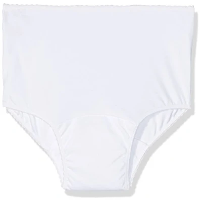 Image of P&amp;S Healthcare Small White Ladies Cotton Comfy Incontinence Brief