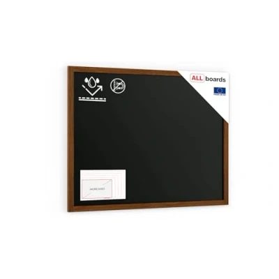 Image of ALLboards Outdoor Chalkboard Waterproof with Varnished Wooden Frame 120x90cm, Chalk Writing Board, Blackboard, Indoor