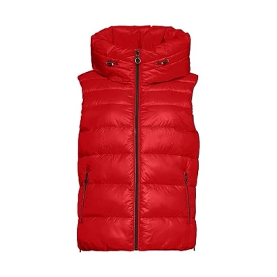 Image of ESPRIT Women&#039;s 073ee1h308 Vest, 630/Red, XL
