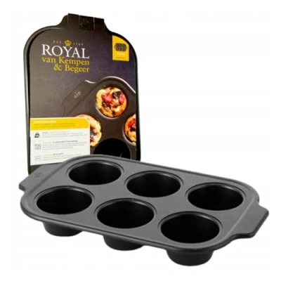 Image of Royal Van Kempen &amp; Begeer 6 Cup Muffin Pan, 1400021550