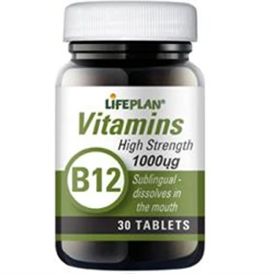 Image of Lifeplan Vitamin B12 25 ug 100 Tablets