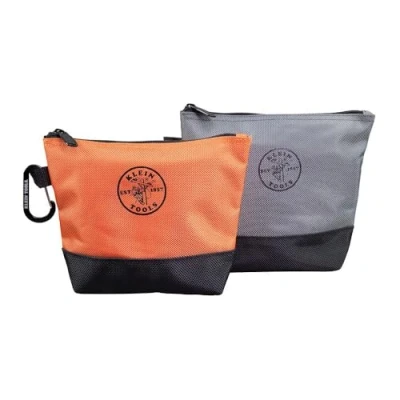 Image of Utility bag, zipper Tool bags in marrone, nero, grigio, rosso, 31,8 cm tela, 2 Klein Tools 55470
