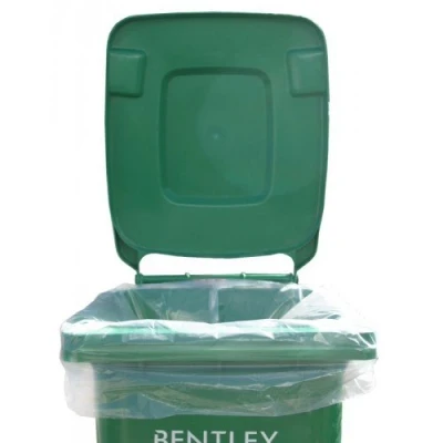 Image of Black Bin Bags/Clear Ruse Sacks/Wheelie Bags/Heavy Duty Sacks/Office Bags (Clear Wheelie Bags)