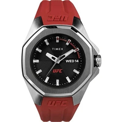 Image of Timex Men&#039;s Analogue Quartz Watch with Silicone Strap TW2V57500