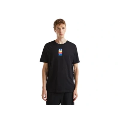 Image of United Colors of Benetton Men&#039;s 3i1xu1096 t Shirt, Black, M