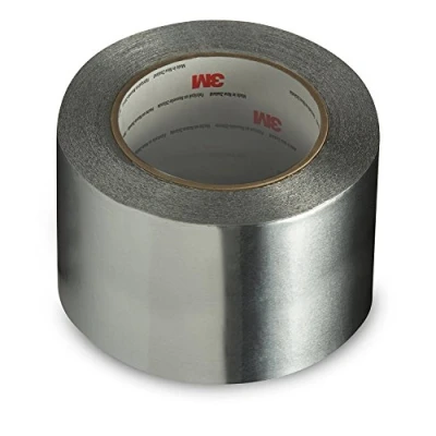 Image of 3M Aluminum Foil Tape 3380, Silver, 72 mm x 45 m, 3.25 mil