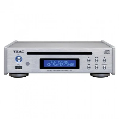 Image of Teac PD 301DAB X CD Player with DAB/FM Tuner, Silver,026936