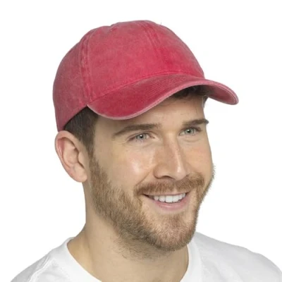 Image of A2Z Mens Plain Baseball Cap Breathable AZ41129 Rust