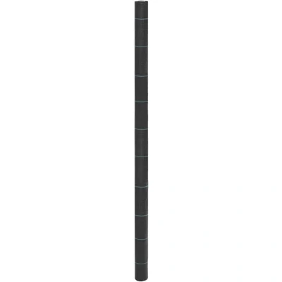 Image of vidaXL Weed Membrane Black 2x200 m PP