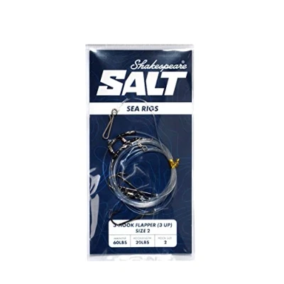Image of Shakespeare Salt Rig Fishing (Flapper 3 Hook Size 2)