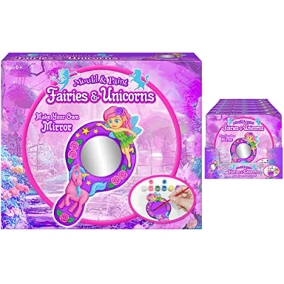 Image of Kreative Kids TY0134 Make Your Own Mirror Set in Colour Box/Pdq 200G