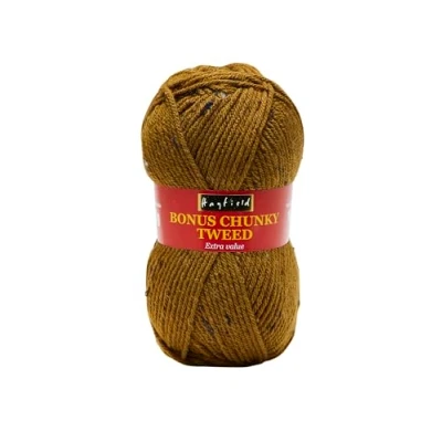 Image of Hayfield Bonus Chunky Tweed, Amber (108), 100g by Sirdar