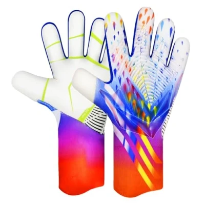 Image of Goalkeeper Gloves, Football Boys, Girls And Youth, For Training Games, Non slip, Thick, Wear resistant Breathable, Finger Support, Size 6/7/8/9/10(Size:8,Color:A)