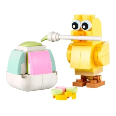 Image of LEGO Creator Easter Egg Chick Painting Fun Polybag Set 30690