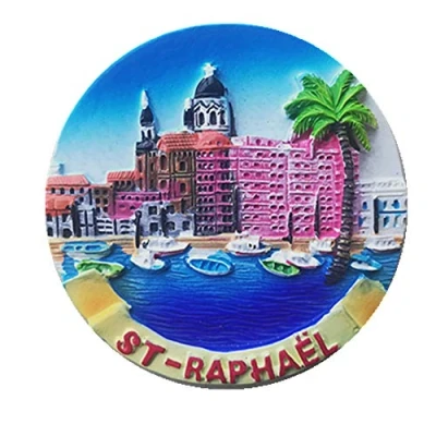 Image of Saint Raphael Provence France 3D Fridge Magnet, Home &amp; Kitchen decoration magnetic sticker refrigerator magnet tourist souvenir gift