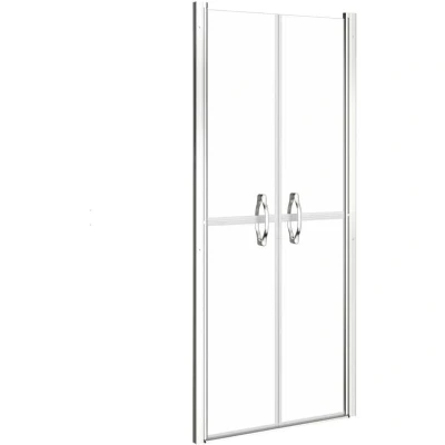 Image of vidaXL Shower Door Clear ESG 86x190 cm