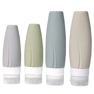 Image of YFLife Travel Bottles for Toiletries, Containers Size Bottles,TSA Approved Leak Proof Refillable Empty Silicone Bottles,Travel Liquid