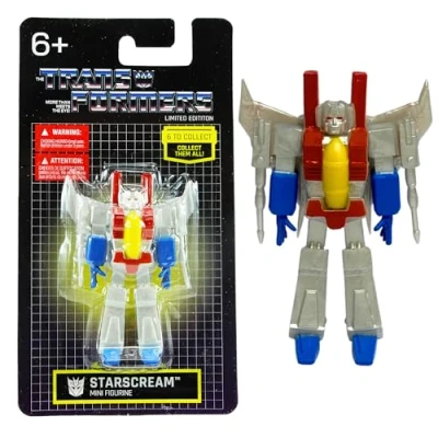 Image of Prexio Limited Edition Original Transformers 2.5&quot; Mini Figure Starscream