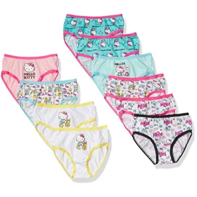 Image of Hello Kitty Girls Panty Multipacks, HK 10PK, 4