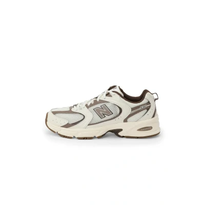 Image of New Balance 530 Road running shoes, Size: 9, beige Leather and textile
