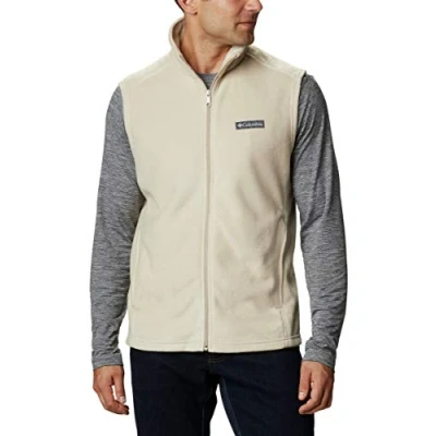Image of Columbia Men&#039;s Steens Mountain Vest Fleece, Ancient Fossil, M