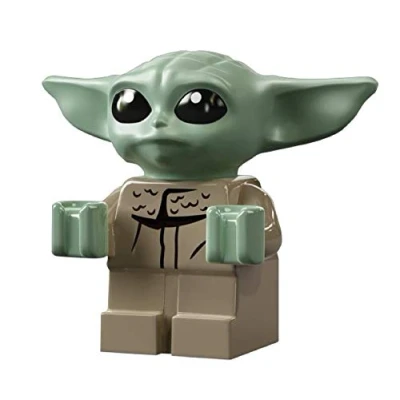 Image of LEGO Star Wars The Mandalorian: Baby Yoda (The Child) Minifig (Very Small)