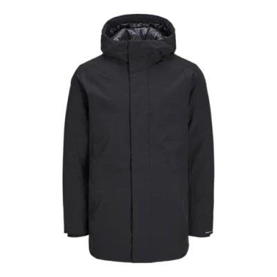 Image of JACK&amp;JONES PLUS Men&#039;s Jjekeen Parka Pls, Black, XXXXXL