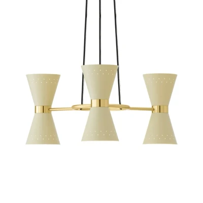 Image of Audo Copenhagen Collector pendant light, 3 bulb