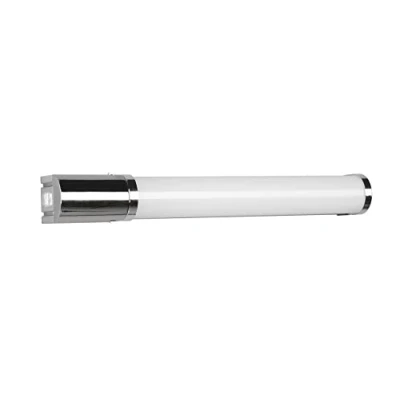 Image of Trio Leuchten Piera 284074206 LED Bathroom Wall Light Chrome Coloured Plastic with 8 Watt LEDs/Switch/Socket