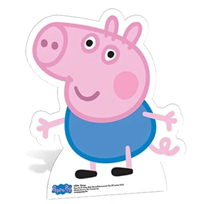Image of Star Cutouts Cut Out of George Pig
